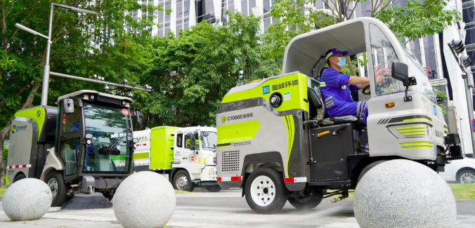 智慧环卫技术加持，金年金字招牌(jinnian)环境助力深圳数字抗疫